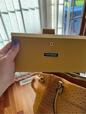 Vittorio Yellow Mustard Women's Wallet with Snap Closure